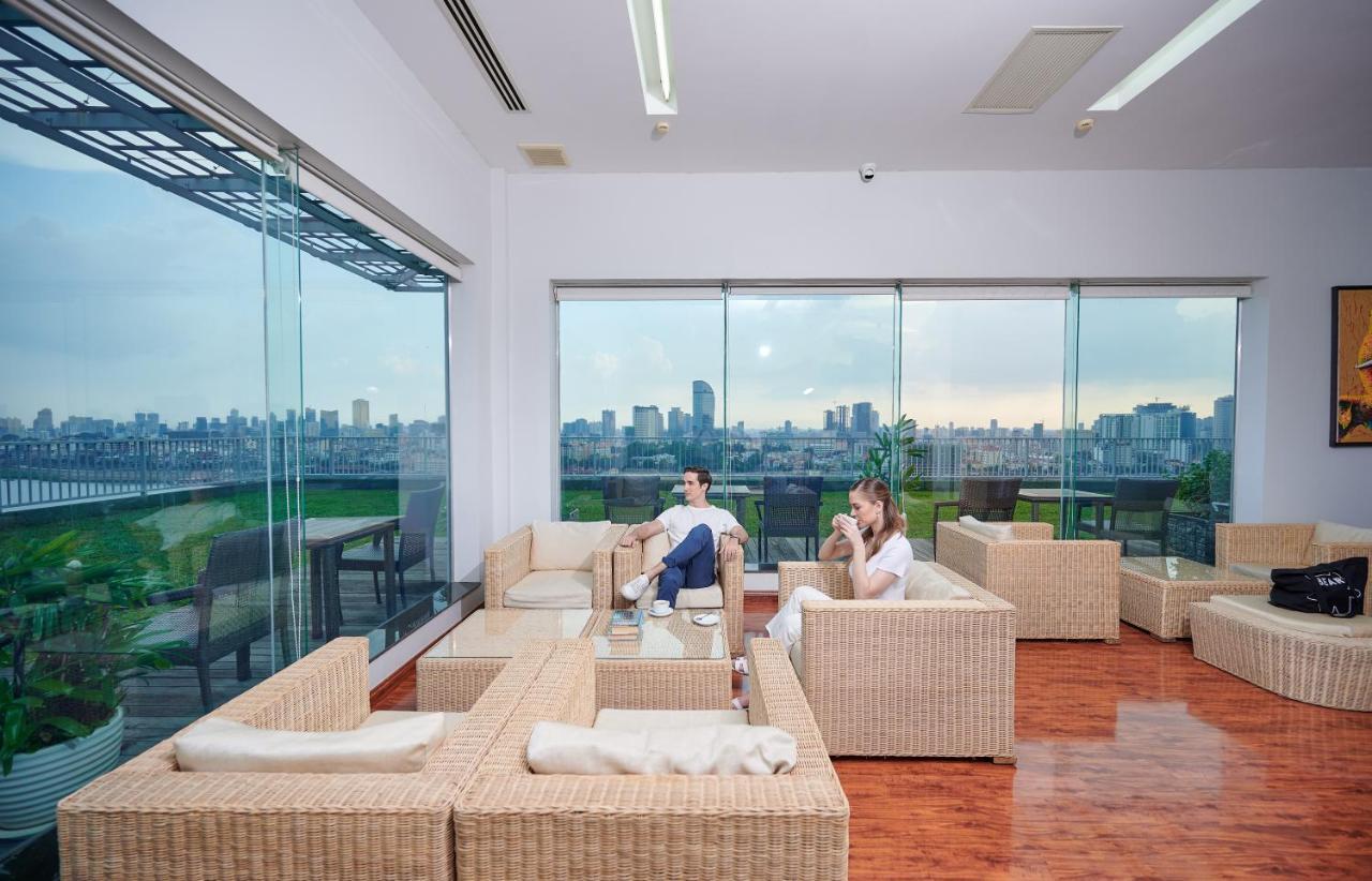 Bellevue Serviced Apartments Phnom Penh Exterior foto